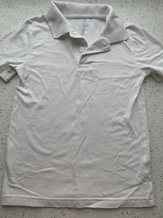 school uniform polo shirts boys size 6-7 Lot