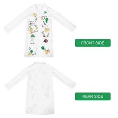 Children’s Scientist Suit Boy White Lab Coat Costume Doctor for Kids