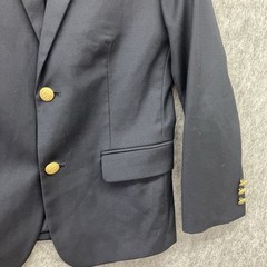 Dillards Class Club Boys Two Button Blazer Size 10 Navy Blue Classic
