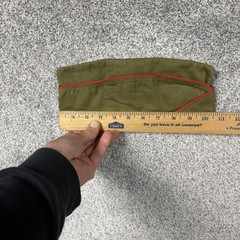 Vintage Boy Scouts Of America Shirt Pants Hat Set Boys 14 Green Uniform Twill