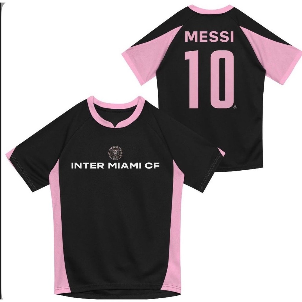 MLS Youth Small Inter Miami CF – Messi #10 – Black Jersey (NWT)