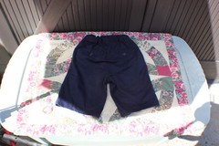 Boys Authentic Galaxy School Uniform Shorts Size 5 color Blue