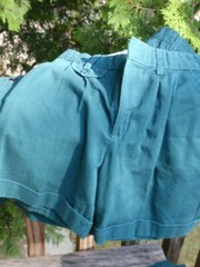 LOT OF 5 FLYNN & O’HARA BOY’S KID’S SCHOOL UNIFORM GREEN SHORTS SIZE 7 REGULAR
