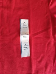 NWT Cat & Jack Boys Size L 12/14 Short Sleeve School Uniform Polo Shirt Red