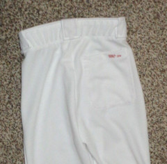 Wilson Boys White Baseball Pants Size Small