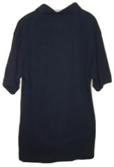 Sonoma M Navy Blue Polo Kids Shirt 10-12 Uniform Short Sleeve 30″ Chest Cotton