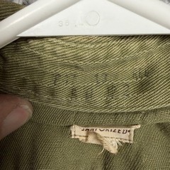 Vintage Boy Scouts Of America Shirt Hat Set Boys 10-12 Green Scout Uniform Twill
