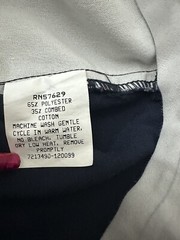 Boys A+ Fabrics School Uniform Pants Slim Front Pleated Blue Navy Size 6