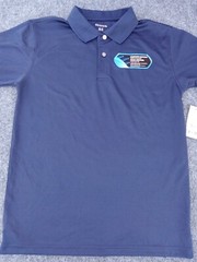 Boys shirt New George Navy XL 14 -16 extra large Short Slv Polo NEW TAGS J101