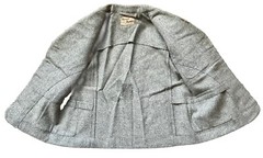 VTG School Blazer Uniform Daniel Neal Grammar Gray WOOL Hogwarts Style