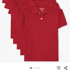 The Children’s Place Classic Red Polo 5 polos