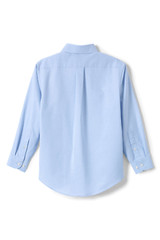 Lands’End School Uniform Boys Husky Long Sleeve Oxford