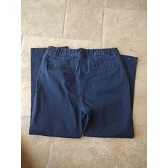 French Toast Pants 14 1/2 Plus Boys Navy School Adjustable Waist Relaxed Fit