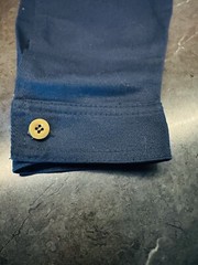 Child’s GILMAR Uniform Dark Blue Side Button Pampeiro Pants