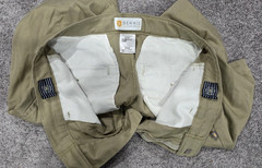 Lot of 2 – Dennis Boys School Uniform Shorts Khaki & Gray – Size 10Husky