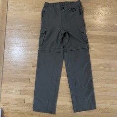 Boy Scouts of America Convertible Hiking Pants & Shorts, Cargo Green, Size LG