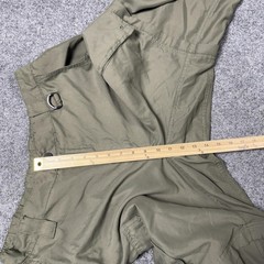 Boy Scouts Of America Pants Boys Medium Green Switchback Convertible Zip Off BSA