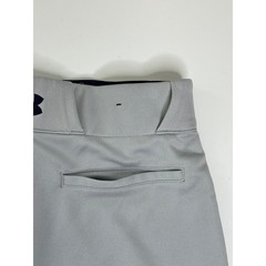 Under Armour Gray Blue Vanish Piped Baseball Pants Looser Cut Sports Active M