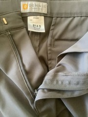 DENNIS UNIFORM Young Boy Grey Pants B 14 Slim School Uniform Style 074500