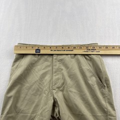 French Toast Shorts Kids Size 14 Khaki Flat Front Uniform School Pockets