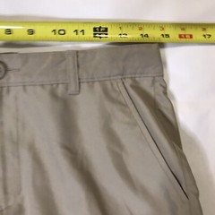 Nautica School Uniform Boys Size 18 Beige Adjustable Waist