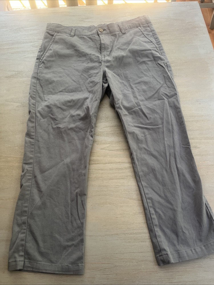 Izod Youth Uniform Pants Size 20 Gray