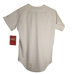 Rowling’s Youth’s Baseball Shirt Uniform White Boys New