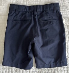 French Toast & Amazon Boys School Uniform Shorts Navy Blue Size 8 Lot of 5
