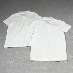 Old Navy Polo Boys Size XS White School Uniform Jersey Short Sleeve Polo