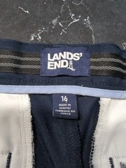 Lands And Uniform Shorts Size 16 Boys Athletic Fit And Soft Material Navy