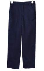 French Toast Boys’ Flat Front Relaxed Fit Navy Pants Size 16