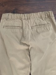 L@@K- Boys Children’s Place Khaki School Uniform Pants Sz 16 Adjustable Waist