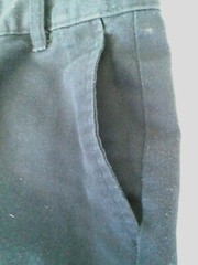 Boys Navy Blue Uniform Shorts Size 12