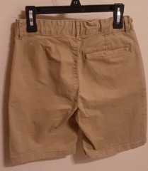 L@@K – Boys Old Navy Khaki School Uniform Shorts Sz 12 w/adjustable waist Nice!