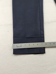 Universal Boys Youth School Uniform Pants Navy Blue Size 16 Cotton Blend 29 x 31