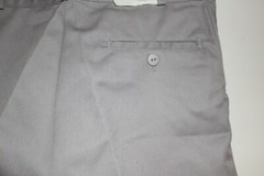 New CARTER’S School Uniform Shorts Boys 14 Khaki Pleated Front Wrinkle Free NWT