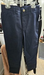Boys FRENCH TOAST Uniform Pants STRAIGHT Adjustable Waist Navy NEW Size 10