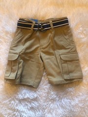 French Toast Khaki Cargo Shorts Boys