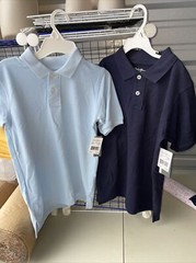 EDDIE BAUER SCHOOL UNIFORM SHORT SLEEVE POLO (2 PACK) – MULTI COLORS/SIZES –