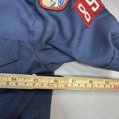 Boy Scouts Of America Uniform Boys Size 16 Blue Cub Scout Shirt Patches