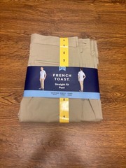 French Toast Straight Fit School Uniform Pants 2pk Boys