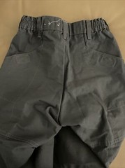 Boys scout Of America uniform pants. Size:24 Waist:24. Color: Dark Gray.