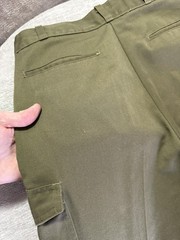 Boy Scouts Of America Pants Boys 32×30 Green Cargo Twill Official Uniform BSA