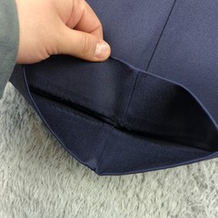 Vintage Official Rifle School Uniform Pants Boys 32 Husky Blue Double Knee Work