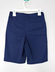 New Uniform Navy Blue Shirts Size 16 Husky Button Shorts Cat And Jack New W Tags