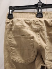 Chaps Pants,Boys 8, Slim Fit,Khaki School Uniform,Stretch Waist Playground Tough