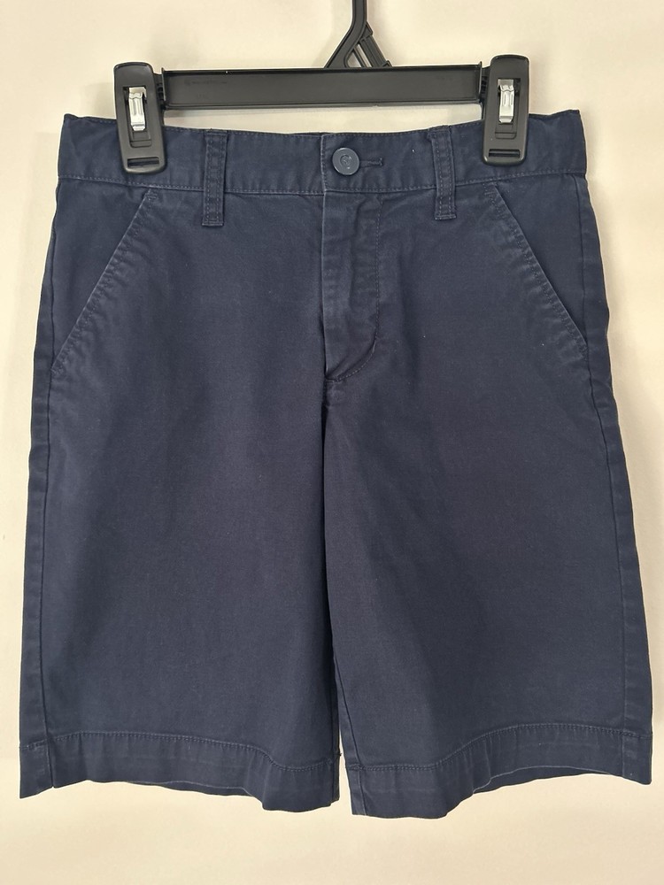 Cat & Jack School Uniform Boys Short Cotton blend Navy Blue Size 8