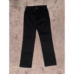 Nautica Boys Black Straight Leg School Uniform Pants