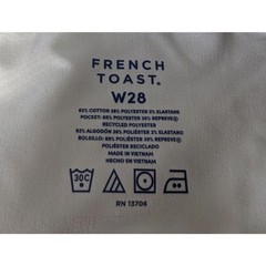 NWT W28 French Toast Navy School Uniform Shorts Preppy Old Money Dark Academia