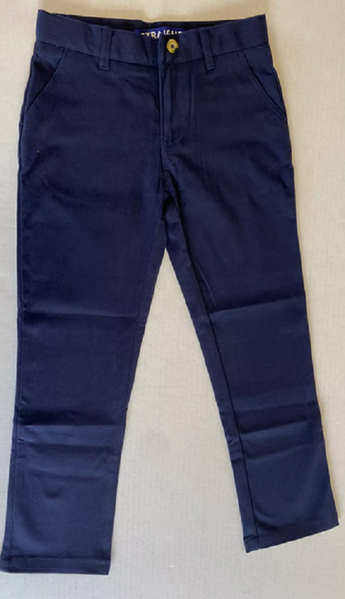 French Toast 2 PCS Boys Adjustable Waist Straight Fit Uniform Pants(NAVY 10)NWOT
